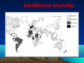 Incidência mundial
 