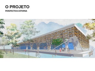 PERSPECTIVA EXTERNA
O PROJETO
 