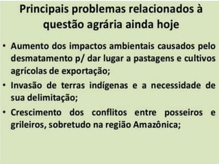 Agropecuária brasileira.
