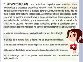 Aula 1 - HISTÓRIA, ÉTICA E LEGISLAÇÃO EM ENFERMAGEM