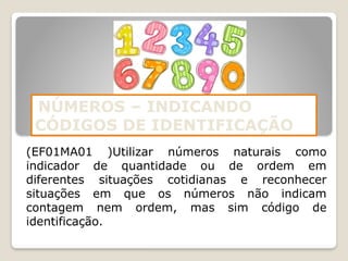 NúmerosVOCÊ SABIA QUE PODEMOS UTILIZAR OS NÚMEROS EM DIFERENTES ...