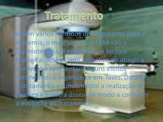 O componente monocítico da medula óssea corresponde a pelo menos 80% das células não eritróides. Os monoblastos têm citoplasma volumoso e basofílico, com um ou mais nucléolos proeminentes e cromatina delicada, As células do sangue periférico costumam ser mais maduras que as da medula óssea.LMA-M5