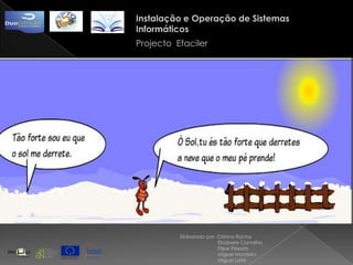 Instalação e Operação de Sistemas InformáticosProjecto  EfacilerElaborado por: Cristina Rocha                            Elisabete Carvalho                            Filipe Peixoto                            Miguel Monteiro                            Miguel Leite