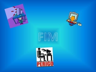 Alguns exemplos dos perigos da Internet são:Visionamento de material impróprio (ex: pornografia); Incitamento à violência e ao ódio; Violação da privacidade; Encontros “online” com pessoas menos recomendáveis;  Venda de Drogas pela internet 