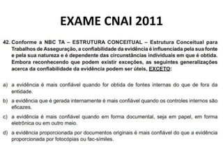 EXAME CNAI 2011
 
