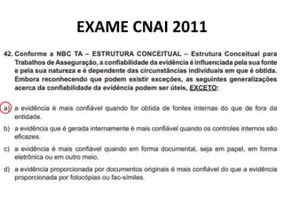 EXAME CNAI 2011
 