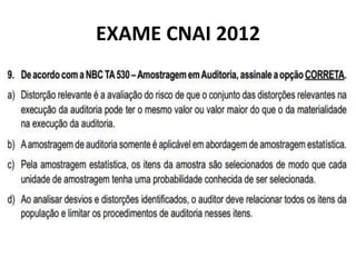 EXAME CNAI 2012
 