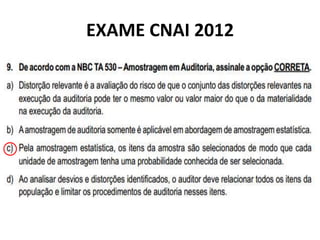 EXAME CNAI 2012
 