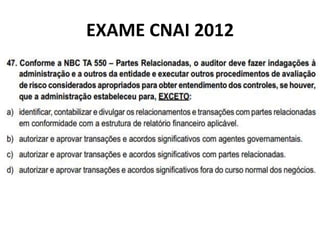 EXAME CNAI 2012
 