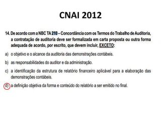 CNAI 2012
 