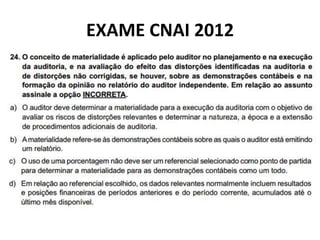 EXAME CNAI 2012
 