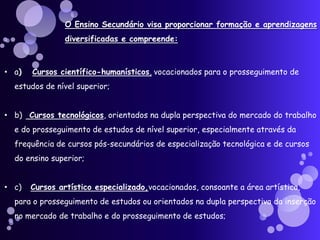 Favorece contactos e experiências com o mundo do trabalho facultando uma orientação e formação profissional aos jovens;