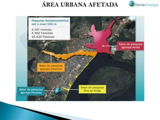 ÁREA URBANA AFETADA
 
