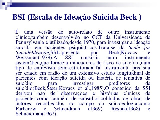 Apresentação1 Escalas Beck