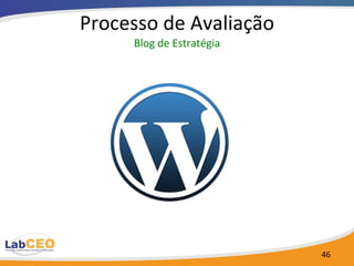 Processo de Avaliação Blog de Estratégia 