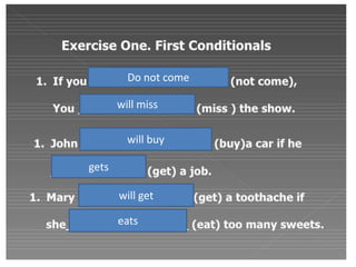Apresentação1 zero conditional and first conditional.pptx
