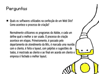 visita a uma empresa de web