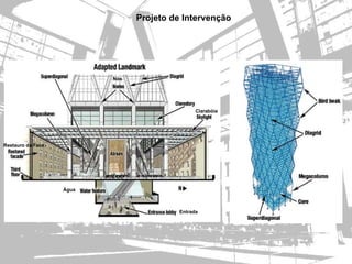 Projeto de Intervenção




                          Nós




                                                Clarabóia




Restauro da Face




                   Água



                                          Entrada
 