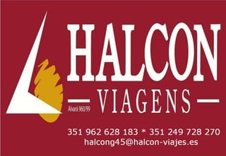 " Vá de férias com a Halcon Viagens "
