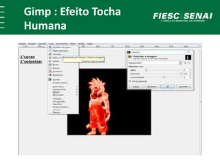Gimp : Efeito Tocha 
Humana 
 