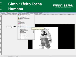 Gimp : Efeito Tocha 
Humana 
 
