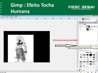 Gimp : Efeito Tocha 
Humana 
 