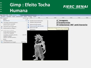 Gimp : Efeito Tocha 
Humana 
 