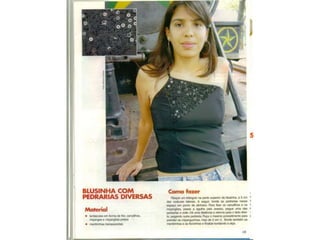 Bordados em pedrarias