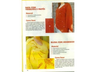 Bordados em pedrarias