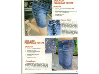 Bordados em pedrarias