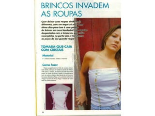 Bordados em pedrarias