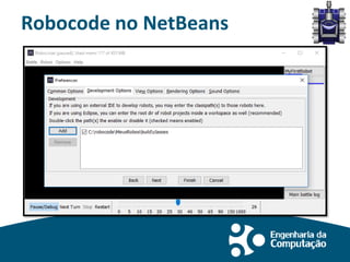 Robocode no NetBeans
 