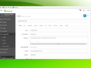 LIFE BOTANICAL - APRESENTAÇÃO