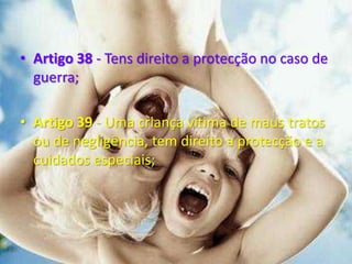 UFA!!!!TANTOS ARTIGOS!!!!	Vamos dar uso a estes direitos, e ajude nos a combater a violência infantil. 