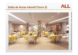 Salão de festas infantil (Torre 2)




Material provisório de consulta interna do corretor, sujeito a alterações.
 