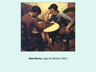 Abel Manta,  Jogo de Damas (1927) 
