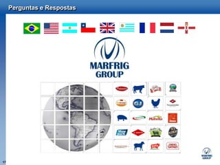 Perguntas e Respostas




17
 