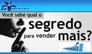 Você sabe qual o

segredo

para vender

mais?

 