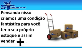 Pensando nisso
criamos uma condição
fantástica para você
ter o seu próprio
estoque e assim
vender
.

+

 