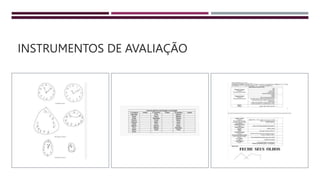INSTRUMENTOS DE AVALIAÇÃO
 