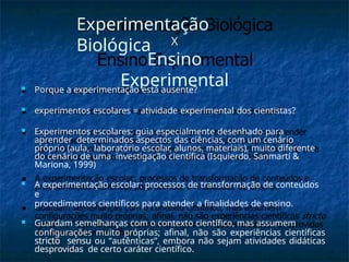 apresentação 3 Experimentação no Ensino de Ciências.pptx
