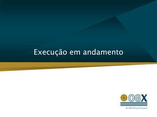 Execução em andamento
 