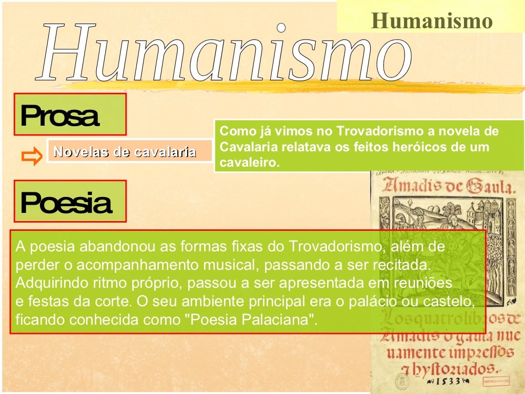 Descreva A Diferença Entre Trovadorismo E Humanismo