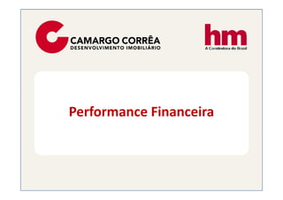 Performance Financeira
 