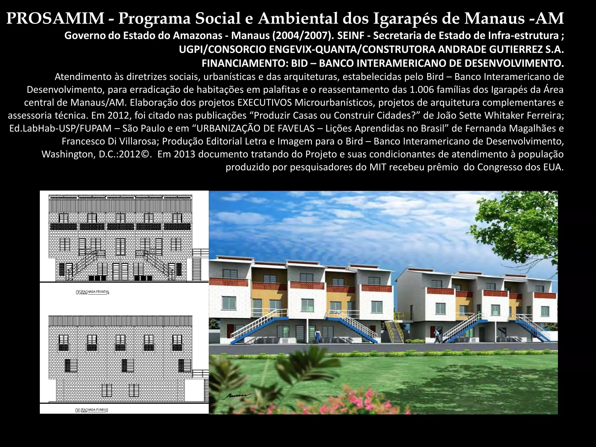 Pro Sami Apresentação - Desenho urbano e arquitetura para habitação de interesse ...