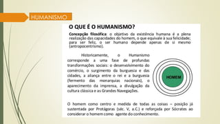 HUMANISMO
 