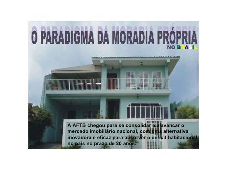 Casa Propria AFTB - financiamento imobiliario - carta de 