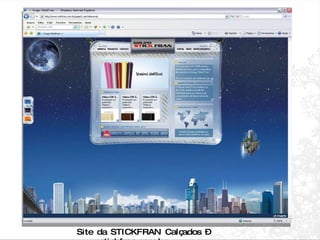 Site da STICKFRAN Calçados – www.stichfran.com.br 