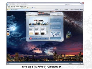Site da STICKFRAN Calçados – www.stichfran.com.br 