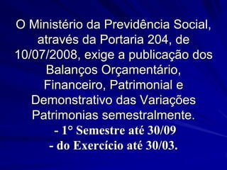 AQUI INFORMADAS SOMENTECONTAS ANALÍTICAS